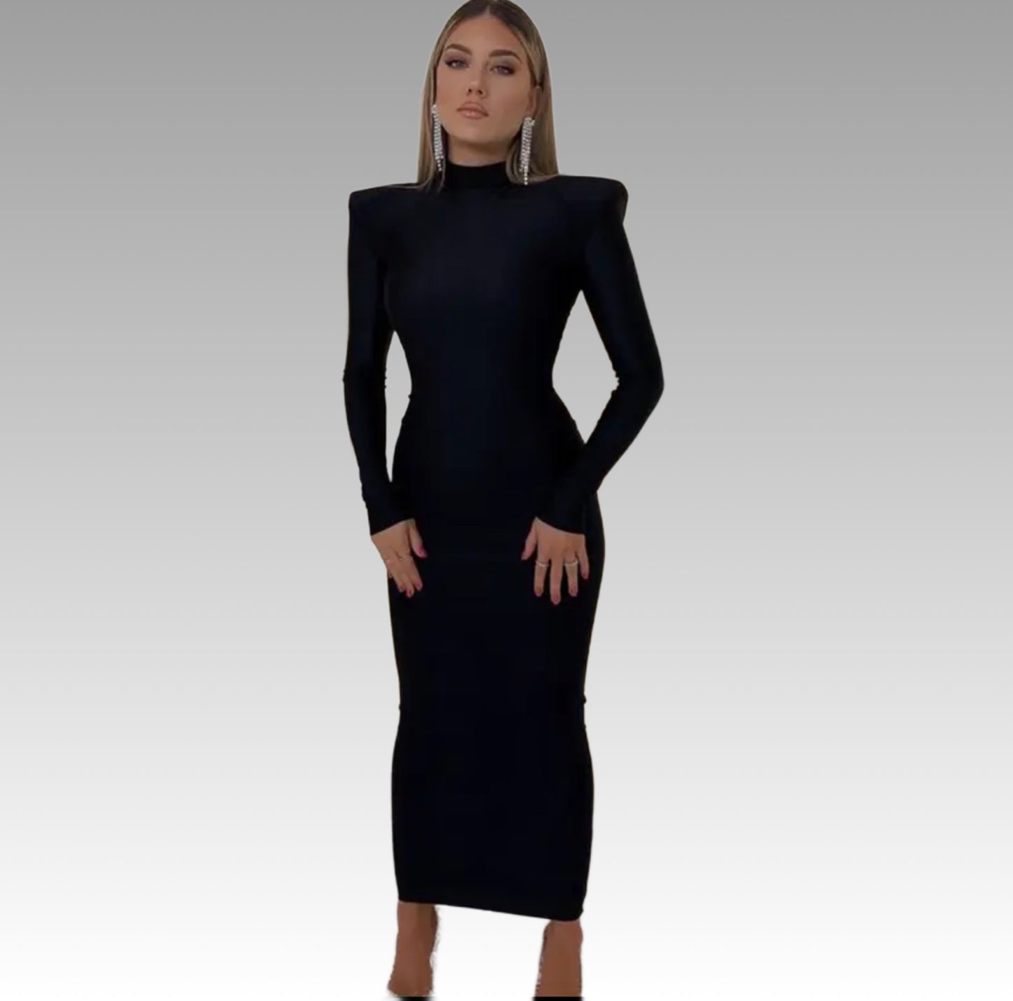 Royal dress -black