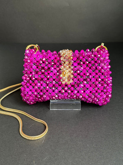 Miley cristal Beaded  Bag