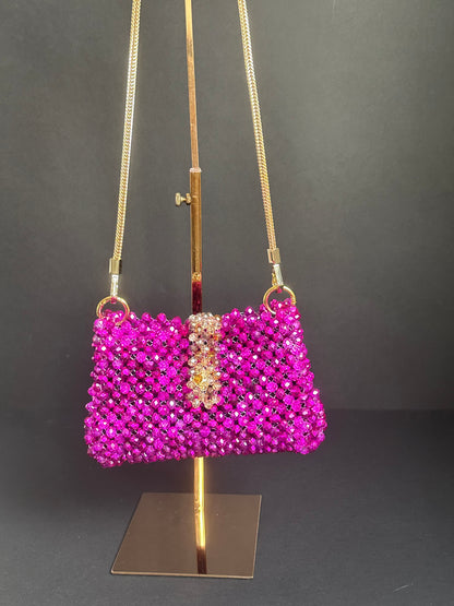 Miley cristal Beaded  Bag