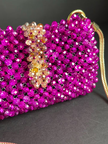 Miley cristal Beaded  Bag